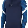 Nike Performance Herren STRIKE DRIL - Langarmshirt - Blauweiss