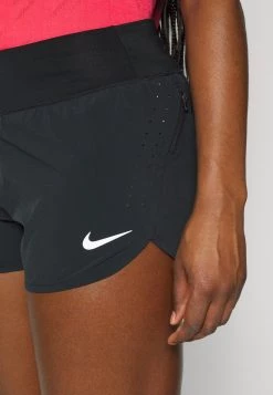 Nike Performance Damen ECLIPSE SHORT - Kurze Sporthose - Black/silver -Angebote Nike Store 2f628f29fbf045198ccfb4010f9be419