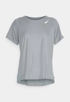 Nike Performance Damen RACE - Sport T-shirt - Particle Grey