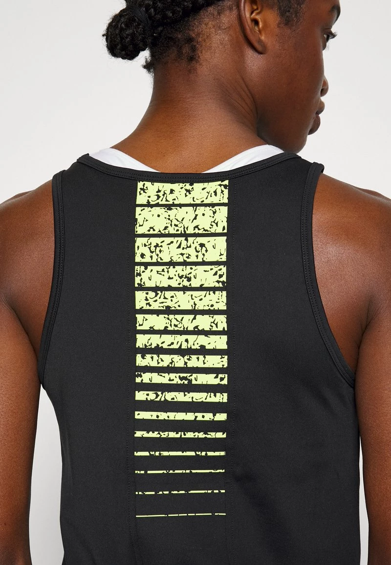 Nike Performance Damen ICON CLASH TANK - Top - Black/atomic Green/white 6 Nike Performance Damen ICON CLASH TANK - Top - Black/atomic Green/white – Bild 6