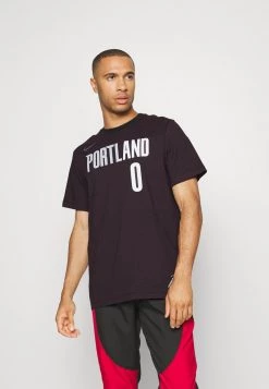 Nike Performance Herren NBA PORTLAND TRAIL BLAZERS DAMIAN LILLARD ROOKIE OF THE YEAR NAM - Vereinsmannschaften - Black