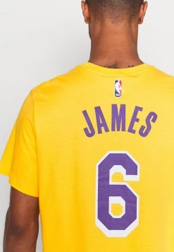 Nike Performance Herren NBA LOS ANGELES LAKERS LEBRON JAMES NAME AND NUMBER TEE - Vereinsmannschaften - Amarillo -Angebote Nike Store 303e3c32b6dc4b19b63a3ad3a4d3d23e