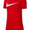 Nike Performance Damen T-Shirt Print - Rotweiss