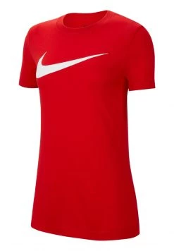 Nike Performance Damen T-Shirt Print - Rotweiss