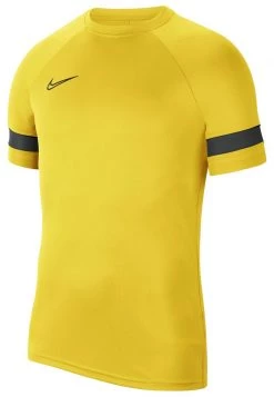 Nike Performance Herren ACADEMY - Sport T-shirt - Tour Yellow/black/anthracite/black