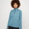 Nike Performance Damen PACER - Langarmshirt - Marina/heather/silver