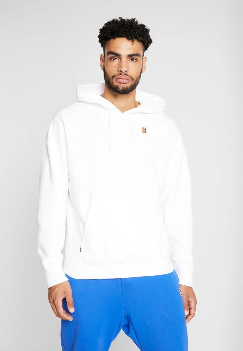 Nike Performance Herren HOODIE HERITAGE - Kapuzenpullover - White 1 Nike Performance Herren HOODIE HERITAGE - Kapuzenpullover - White