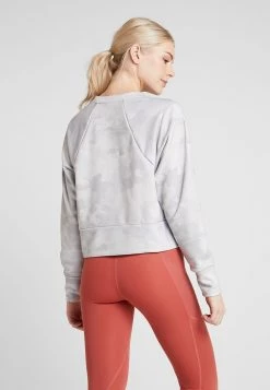 Nike Performance REBEL ALL IN - Sweatshirt - Wolf Grey/white | Damen -Angebote Nike Store 31594a43e1044768bf151b3282cf44a5