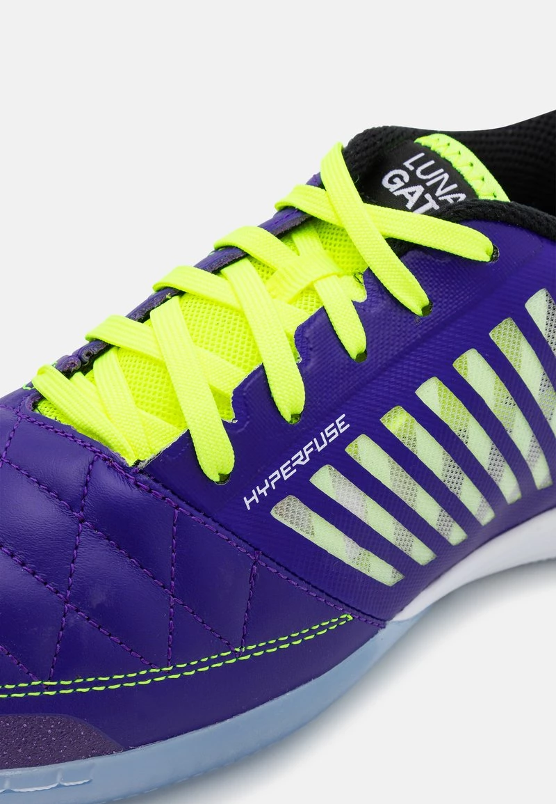 Nike Performance Herren LUNARGATO II - Fußballschuh Halle - Electro Purple/volt/black/white 6 Nike Performance Herren LUNARGATO II - Fußballschuh Halle - Electro Purple/volt/black/white – Bild 6