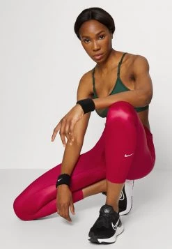 Nike Performance Damen ONE - Tights - Mystic Hibiscus/white -Angebote Nike Store 3199c75ddade4e5a9cf1816629fc1787