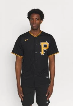 Nike Performance Herren MLB PITTSBURGH PIRATES OFFICIAL REPLICA ALTERNATE - Vereinsmannschaften - Pro Black