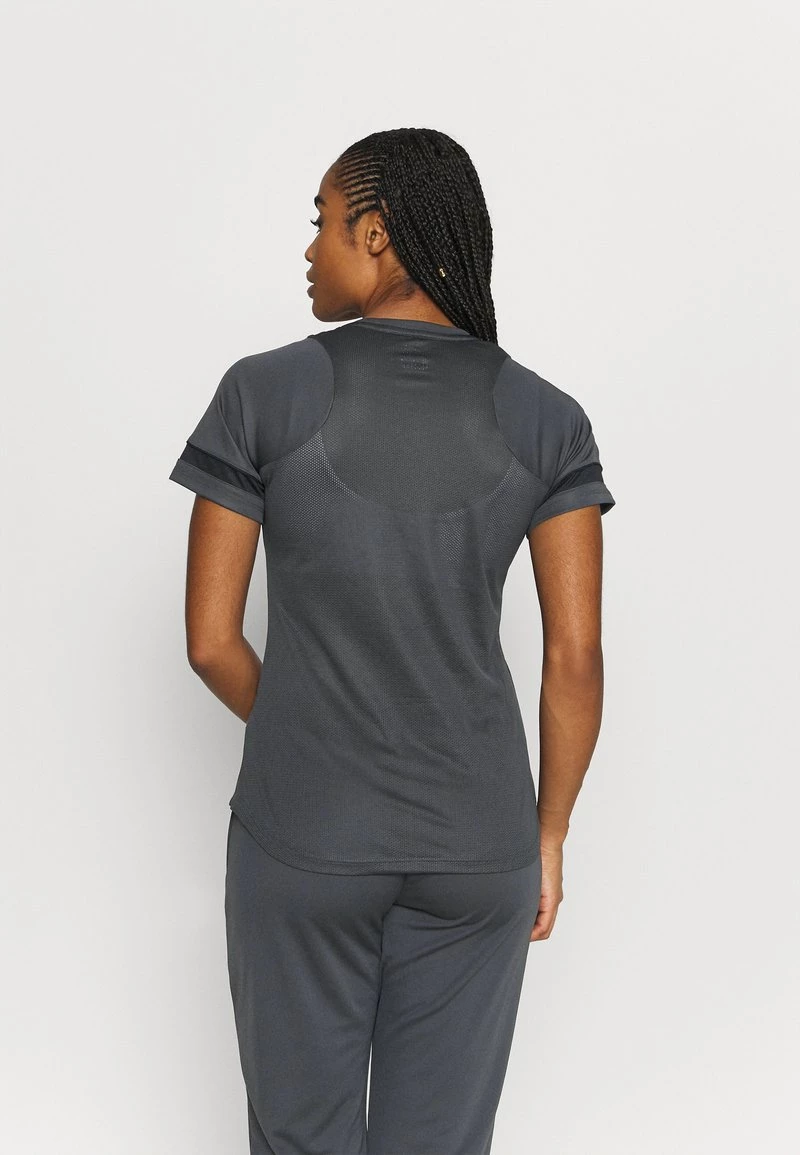 Nike Performance ACADEMY - Sport T-shirt - Anthracite/black | Damen 3 Nike Performance ACADEMY - Sport T-shirt - Anthracite/black | Damen – Bild 3