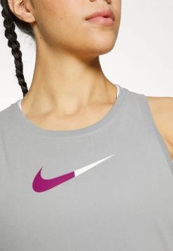 Nike Performance ONE HOOK TANK - Top - Particle Grey | Damen -Angebote Nike Store 32b857fd22db4b47acc407316affa34a