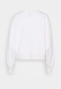 Nike Performance Damen DRY GET FIT CREW - Sweatshirt - White Heather/summit White -Angebote Nike Store 32be804f1652410c8c8fc4990e88f42d