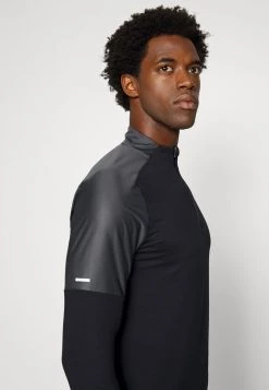 Nike Performance Herren TRAIL - Langarmshirt - Black/dark Smoke Grey -Angebote Nike Store 32d2f517a9f5483da4a6e0da6172f556