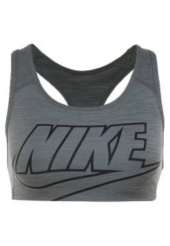 Nike Performance Damen FUTURA BRA - Sport-BH Mit Mittlerer Stützkraft - Smoke Grey/pure/black 10 Nike Performance Damen FUTURA BRA - Sport-BH Mit Mittlerer Stützkraft - Smoke Grey/pure/black -Angebote Nike Store 330a6c2549ac4176949d00c67da06f68