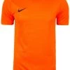 Nike Performance Herren DRY TIEMPO PREMIER - T-Shirt Print - Orange/black