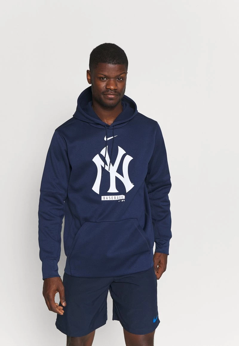 Nike Performance Herren MLB NEW YORK YANKEES LOGO THERMA PERFORMANCE HOODI - Vereinsmannschaften - Midnight Navy 1 Nike Performance Herren MLB NEW YORK YANKEES LOGO THERMA PERFORMANCE HOODI - Vereinsmannschaften - Midnight Navy
