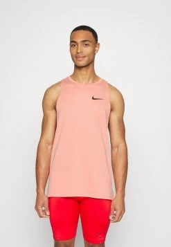 Nike Performance Herren TANK DRY - Top - Madder Root/bleached Coral/htr/black