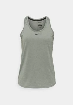 Nike Performance ONE SLIM TANK - Top - Particle Grey/black | Damen -Angebote Nike Store 334c5dffee054d28aa5cad6df76270c1