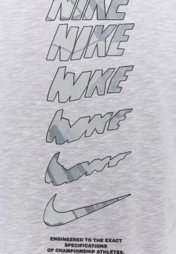 Nike Performance Herren DRY TEE - T-Shirt Print - White/pewter Grey -Angebote Nike Store 335a5997028844b18033eb871184784a