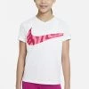 Nike Performance NIKE DRI-FIT TRAININGS-T-SHIRT FÜR ÄLTERE KINDER (MÄDCHEN) - Sport T-shirt - White