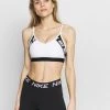 Nike Performance INDY - Sport-BH Mit Leichter Stützkraft - White/black | Damen