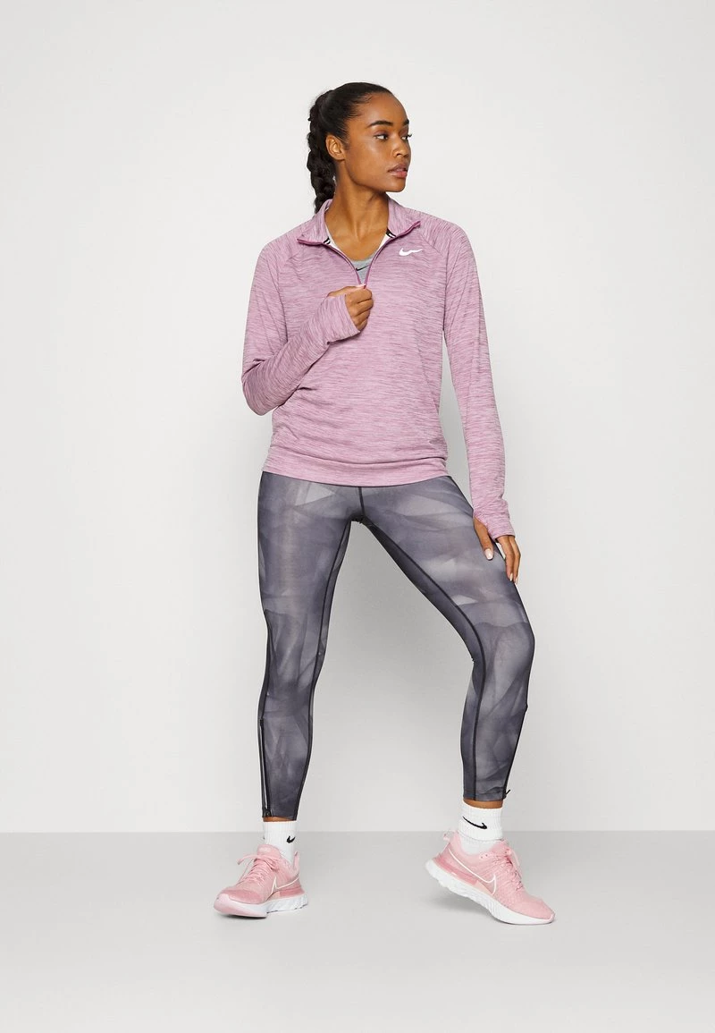 Nike Performance PACER - Langarmshirt - Light Bordeaux/htr/reflective Silver | Damen 2 Nike Performance PACER - Langarmshirt - Light Bordeaux/htr/reflective Silver | Damen – Bild 2