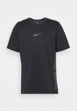 Nike Performance Herren BURNOUT - Sport T-shirt - Black