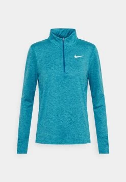 Nike Performance Damen ELEMENT - Langarmshirt - Marina Washed/teal Heather