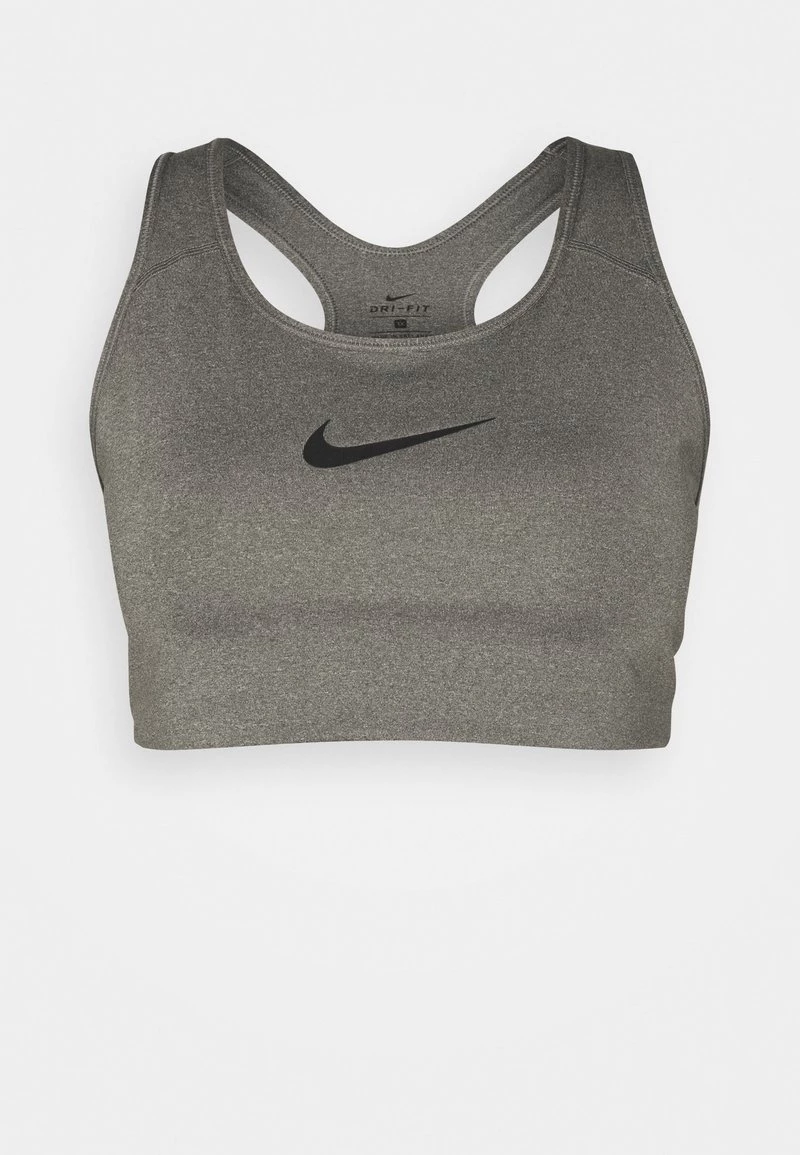 Nike Performance NIKE SPORT-BH MIT MITTLEREM HALT OHNE POLSTER (GROSSE GRÖSSE) - Sport-BH Mit Mittlerer Stützkraft - Carbon Heather/black | Damen 1 Nike Performance NIKE SPORT-BH MIT MITTLEREM HALT OHNE POLSTER (GROSSE GRÖSSE) - Sport-BH Mit Mittlerer Stützkraft - Carbon Heather/black | Damen