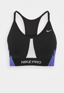 Nike Performance Damen INDY PRO BRA - Sport-BH Mit Leichter Stützkraft - Black/lapis/white/metallic Silver -Angebote Nike Store 357e58174b474c1f94d76e2de313f4e5
