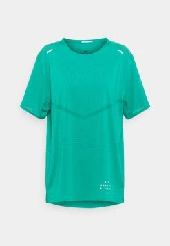 Nike Performance RISE - T-Shirt Print - Neptune Green/reflective Silver | Herren