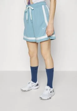 Nike Performance Damen FLY CROSSOVER SHORT - Kurze Sporthose - Worn Blue/white