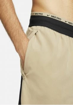 Nike Performance Herren PRO DRI-FIT FLEX REP - Kurze Sporthose - Khaki/black -Angebote Nike Store 368858f6b26d4a1abce8d2f3c14591f3