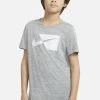 Nike Performance Kinder T-Shirt Print - Smoke Grey/white