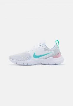 Nike Performance Damen FLEX EXPERIENCE RN 10 - Laufschuh Wettkampf - White/menta/polar/hydrogen Blue/pure Platinum/pink Glaze