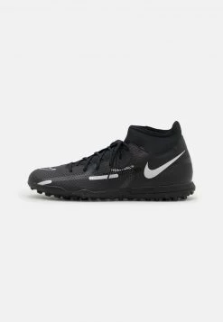 Nike Performance Unisex PHANTOM GT2 CLUB DYNAMIC FIT TF - Fußballschuh Multinocken - Black/metallic Silver/dark Grey