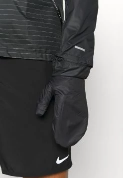 Nike Performance Herren RUN FLASH - Laufjacke - Black/reflective Silver -Angebote Nike Store 3754e1b540e641818a7e507ce0ea4739