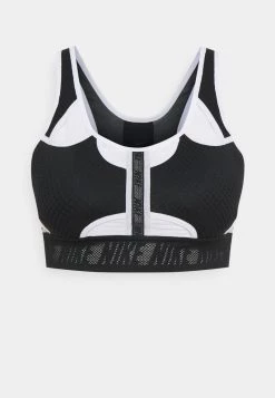 Nike Performance Damen BRA - Sport-BH Mit Mittlerer Stützkraft - Black/white
