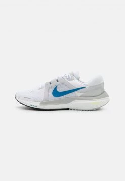 Nike Performance AIR ZOOM VOMERO 16 - Laufschuh Neutral - White/imperial Blue/pure Platinum/lime Glow/wolf Grey/black | Herren