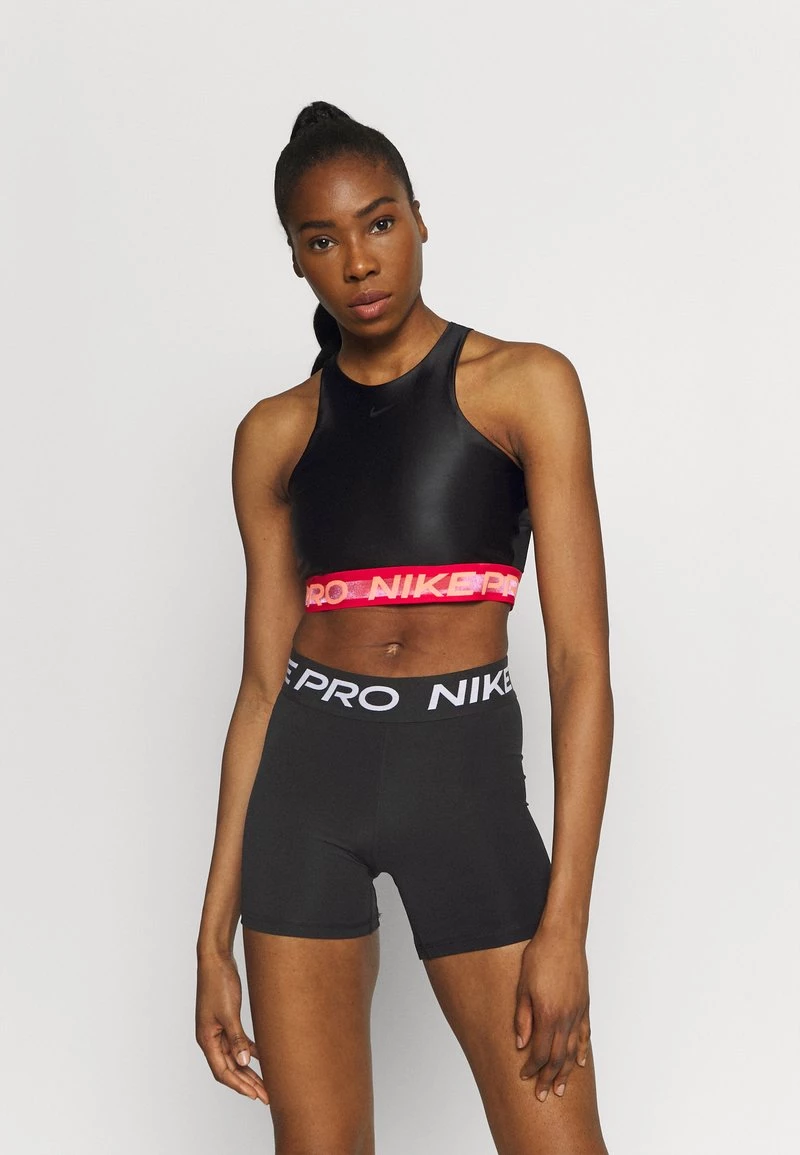 Nike Performance Damen TANK - Top - Black/chile Red/clear 1 Nike Performance Damen TANK - Top - Black/chile Red/clear