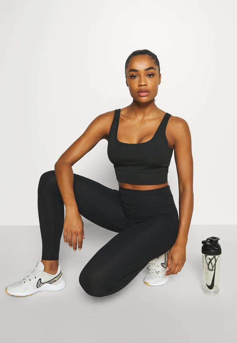 Nike Performance LUXE - Sport T-shirt - Black | Damen 4 Nike Performance LUXE - Sport T-shirt - Black | Damen – Bild 4