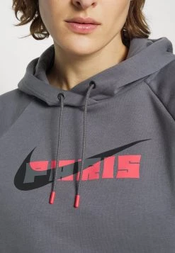 Nike Performance Damen PARIS ST. GERMAIN HOOD - Kapuzenpullover - Dark Grey/black -Angebote Nike Store 3861893820ad4fc99cb7d64744a7eaa3