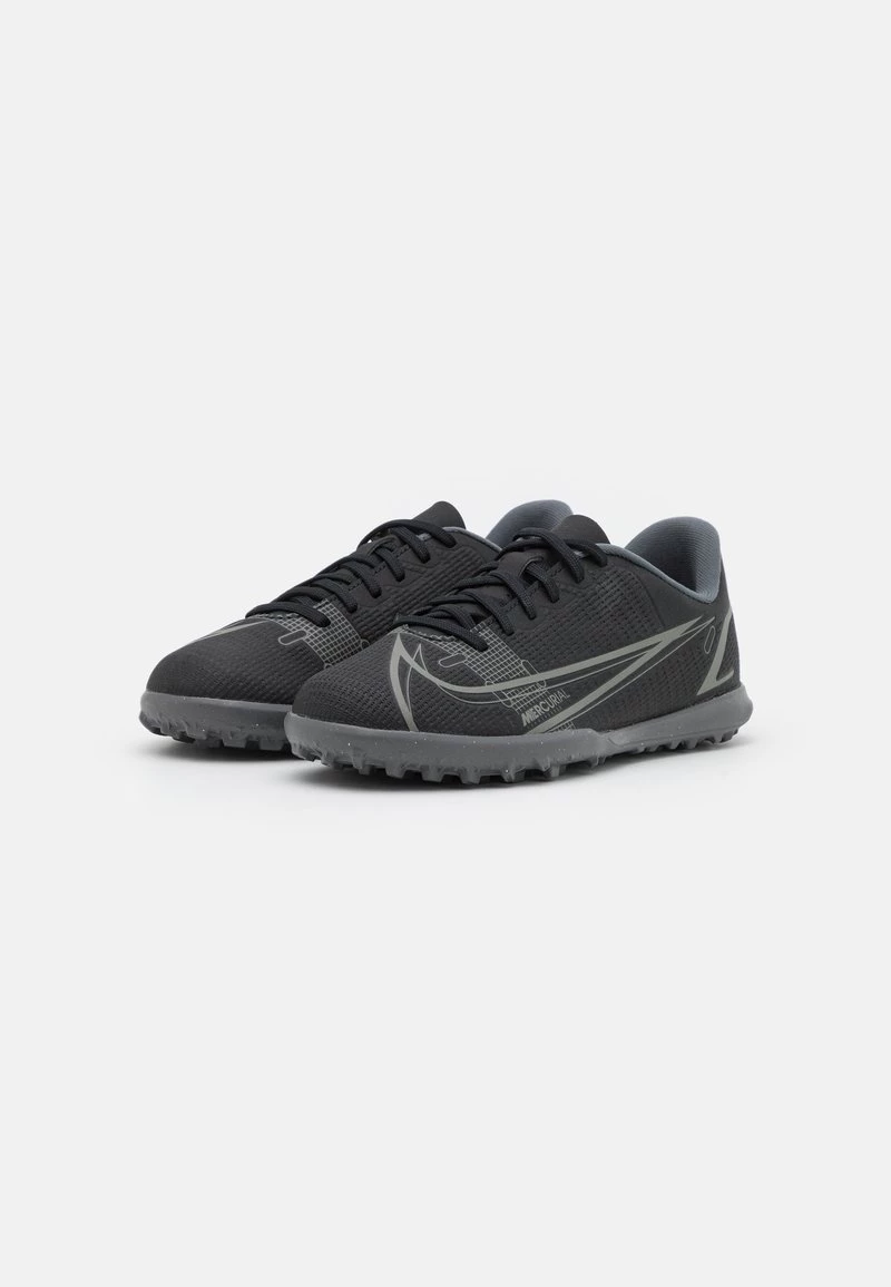 Nike Performance JR MERCURIAL VAPOR 14 CLUB TF UNISEX - Fußballschuh Multinocken - Black/iron Grey 2 Nike Performance JR MERCURIAL VAPOR 14 CLUB TF UNISEX - Fußballschuh Multinocken - Black/iron Grey – Bild 2