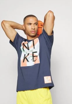 Nike Performance Herren TEE - T-Shirt Print - Thunder Blue