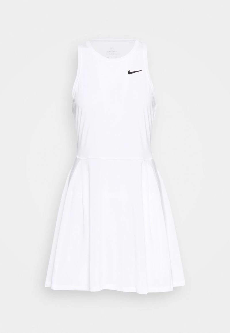 Nike Performance Damen DRESS - Sportkleid - White/black 5 Nike Performance Damen DRESS - Sportkleid - White/black – Bild 5