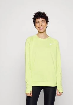 Nike Performance Damen PACER CREW - Langarmshirt - Atomic Green