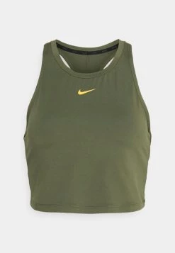 Nike Performance Damen ONE LUXE - Top - Medium Olive/metallic Gold -Angebote Nike Store 38e6d19edb7c414ebea18a54c973b9cf