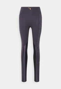 Nike Performance Damen RUN EPIC LUX - Tights - Cave Purple/atomic Orange